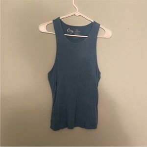 Zyia slate blue lined tank size medium